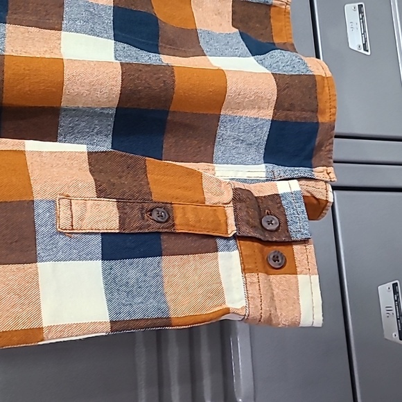 Duluth Training Co. Women's Cotton Plaid Butter-Up Top Size X-Small - Picture 5 of 13